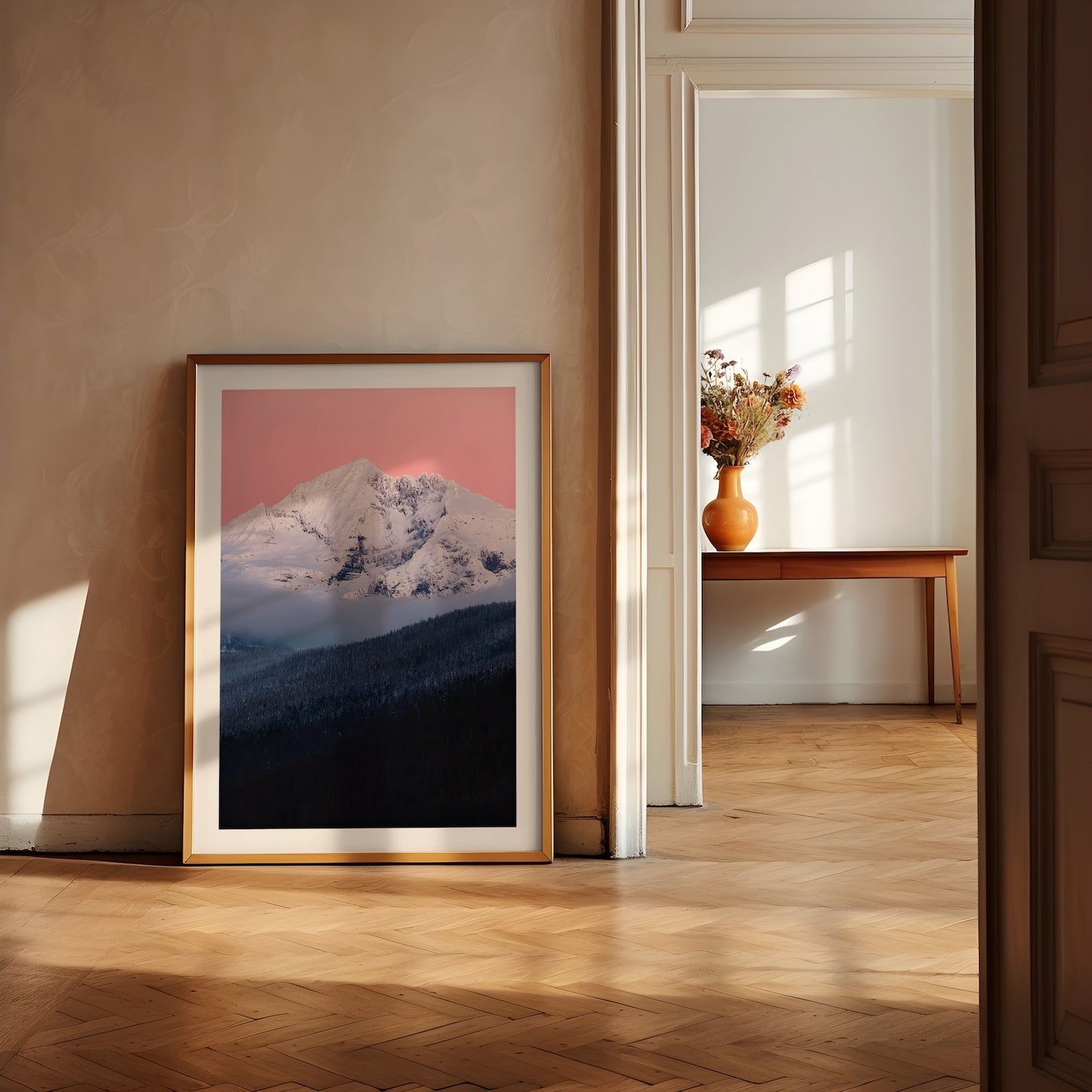 Mountain Sunset poster