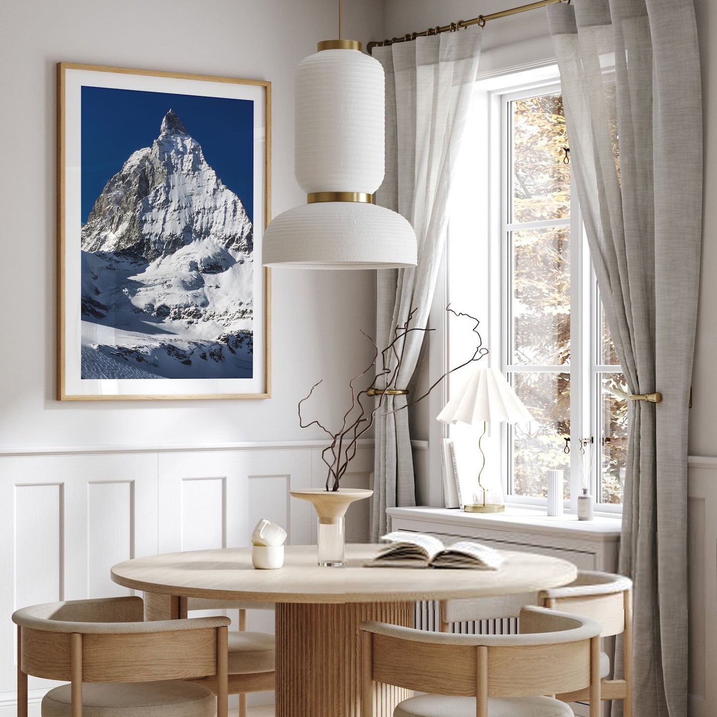 Matterhorn mountain poster