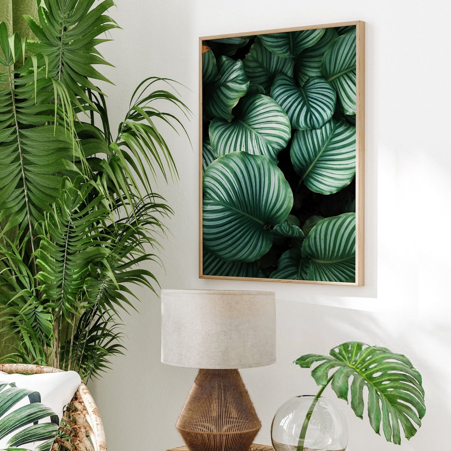 Tropical plant poster