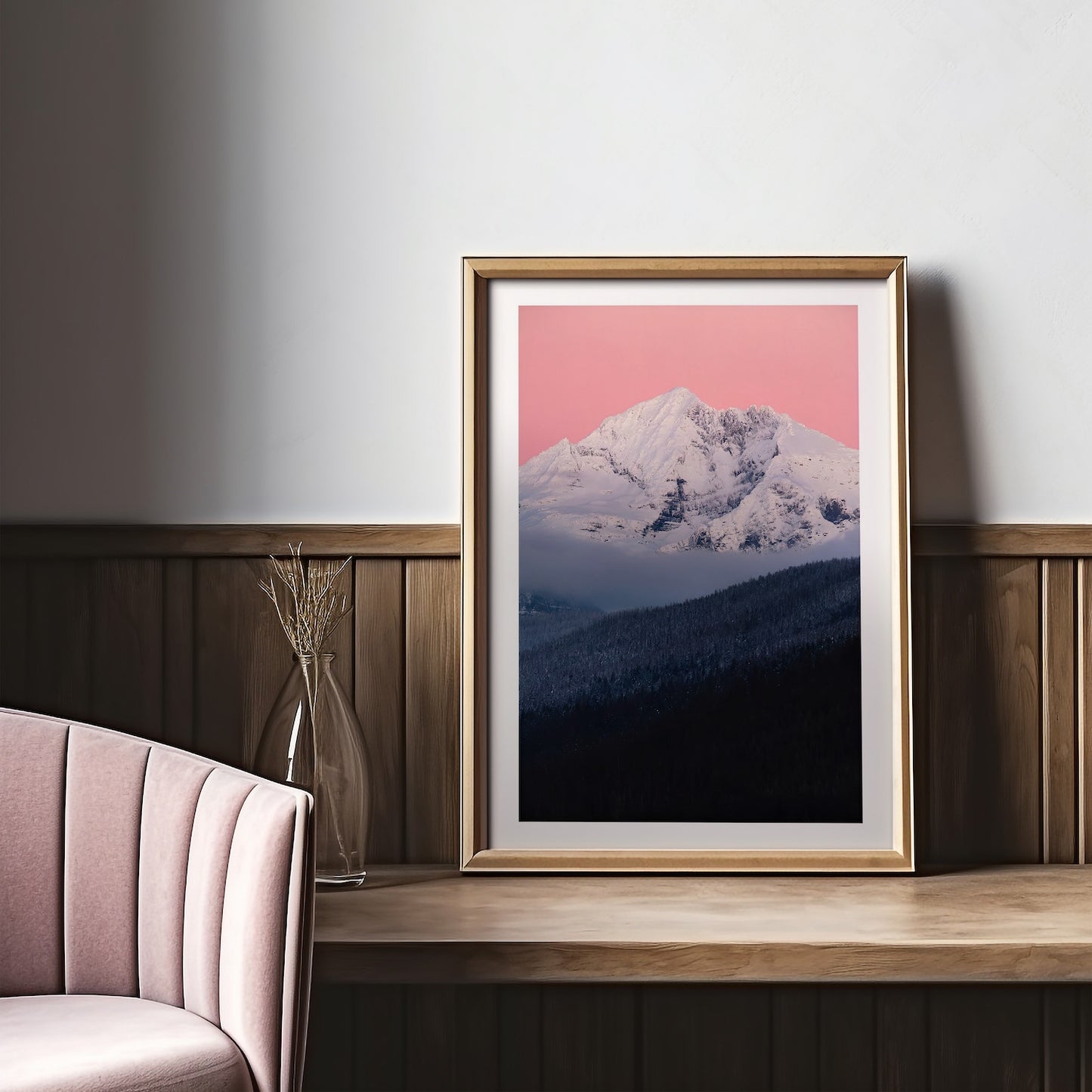 Mountain Sunset poster