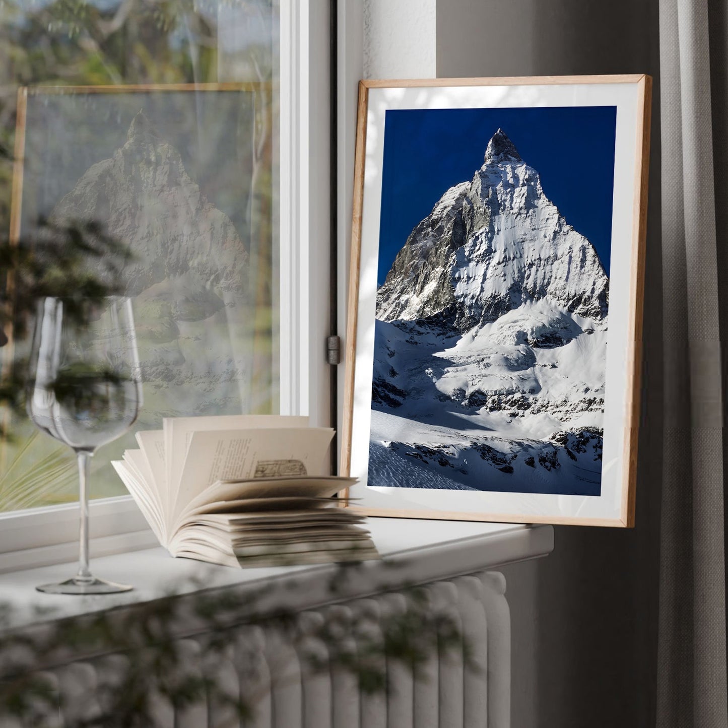 Matterhorn mountain poster