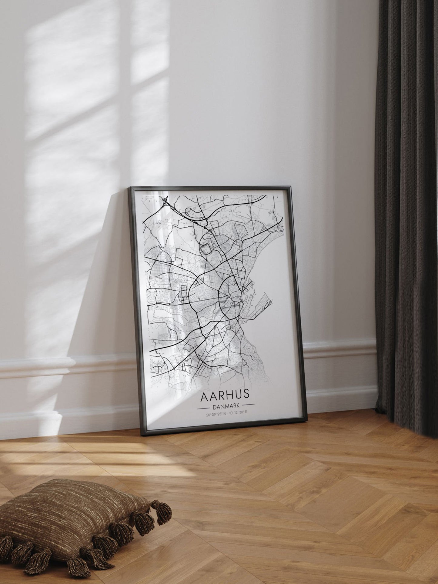 Aarhus Map Poster