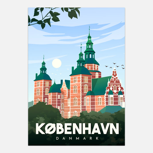 Copenhagen - Rosenborg Castle poster