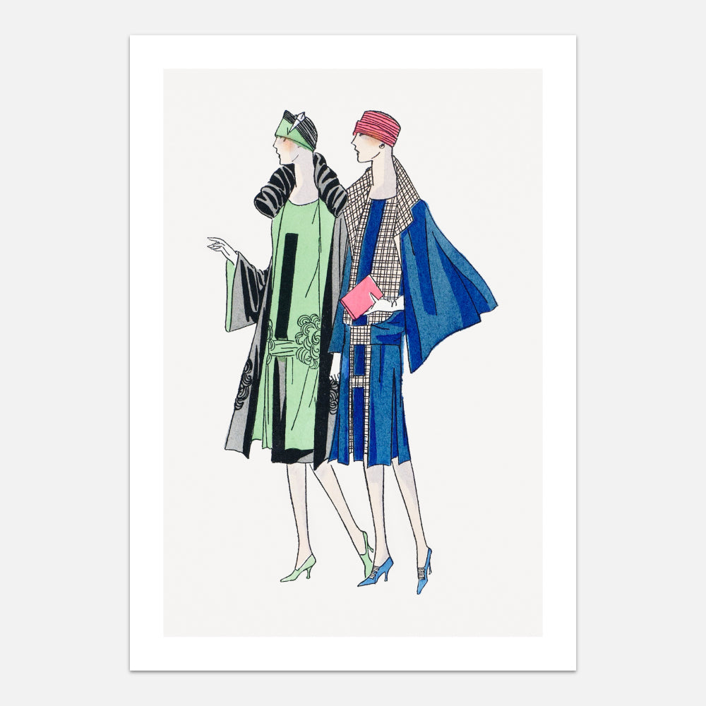 Fashion illustration poster