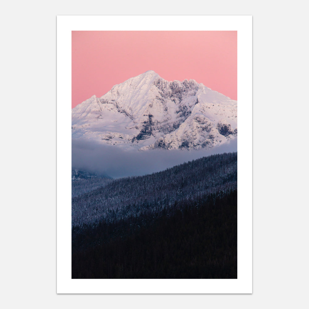 Mountain Sunset poster