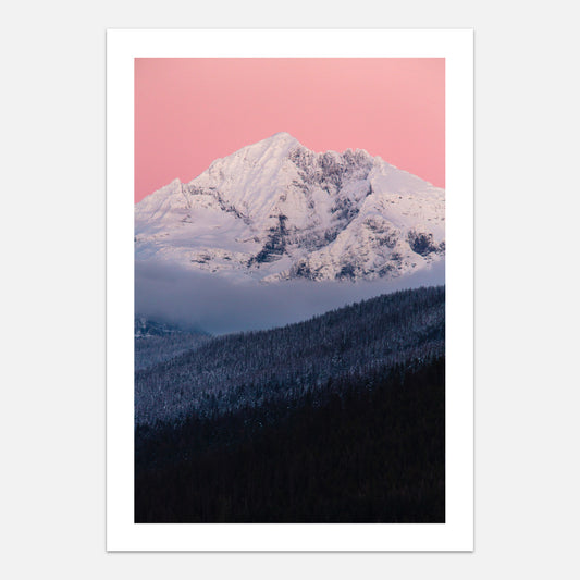 Mountain Sunset poster