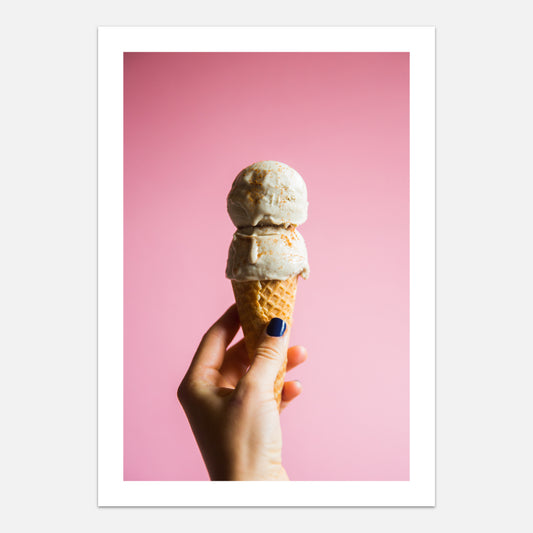 Pink Ice Cream poster