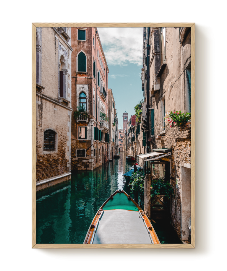 Canals of Venice poster