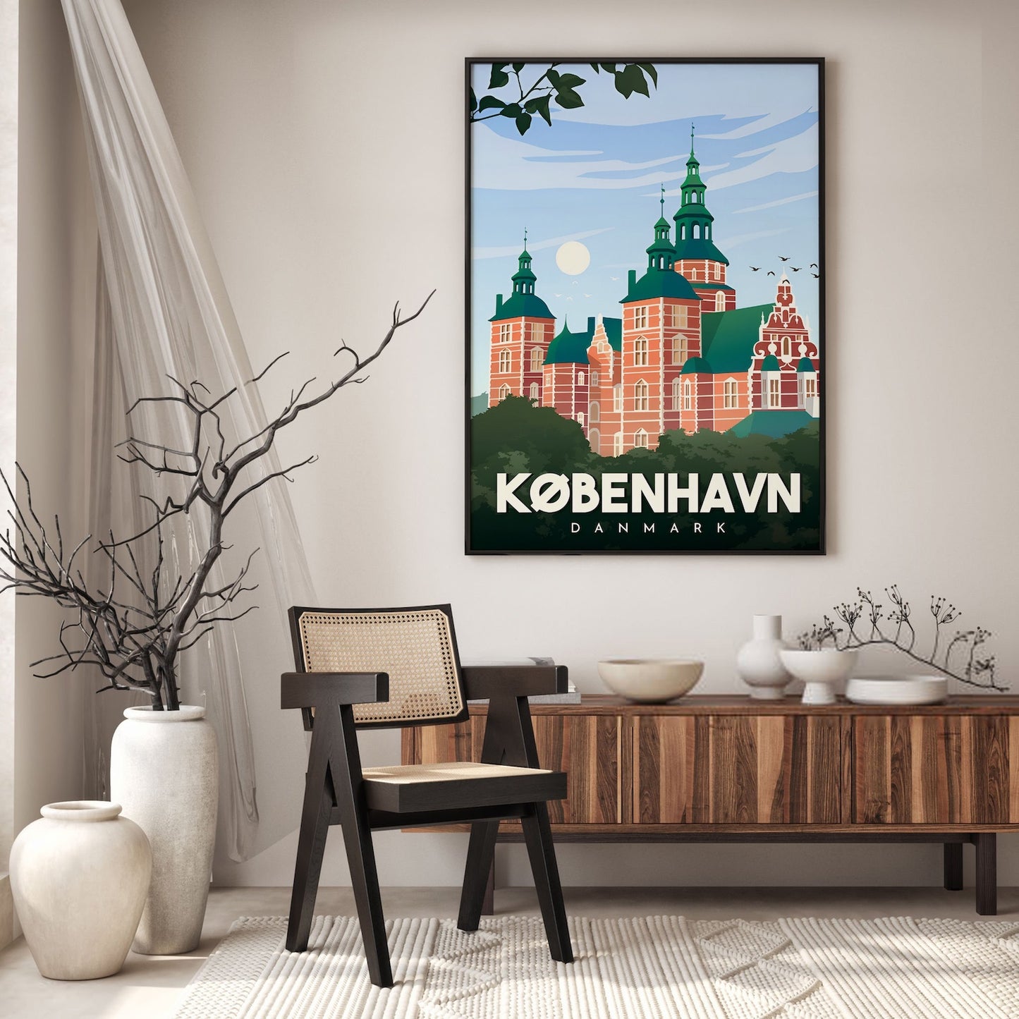 Copenhagen - Rosenborg Castle poster