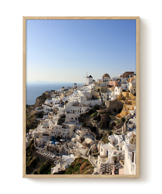 Santorini, Greece poster